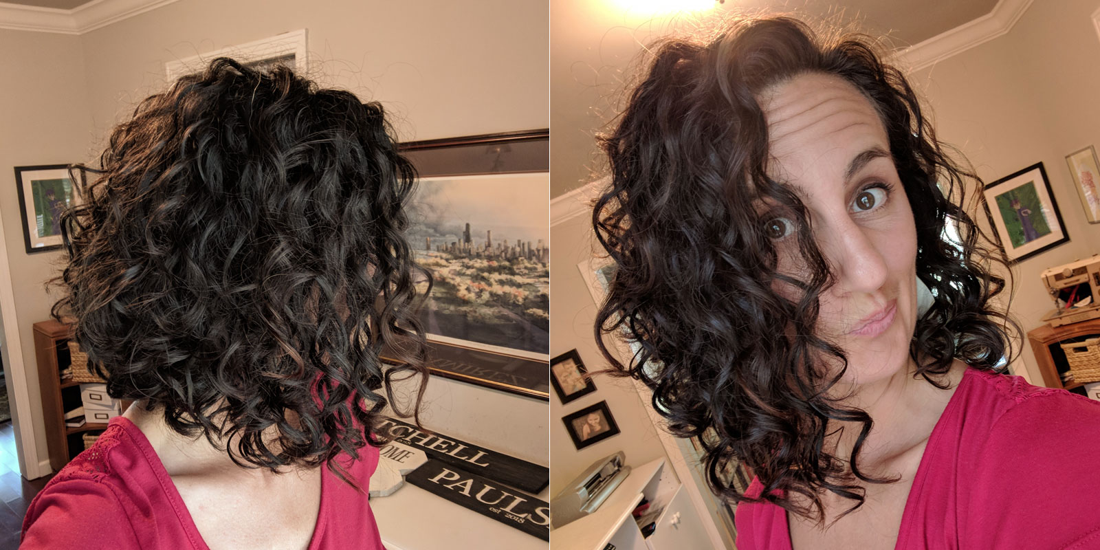 Curly Girl Method Before And After A Steed S Life
