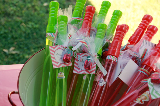 Strawberry Shortcake Party Favors