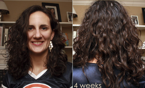 Curly Girl Method - Week 4 Results