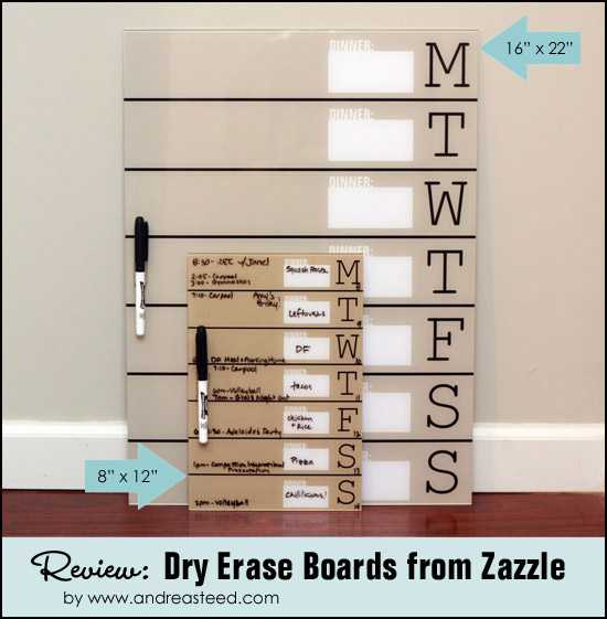 Weekly Calendar Dry Erase Board