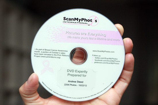 ScanMyPhotos.com Review - A DVD of Memories!