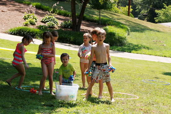 Outdoor Water Games - Birthday Party