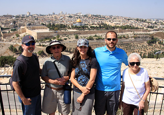 View from Mount of Olives