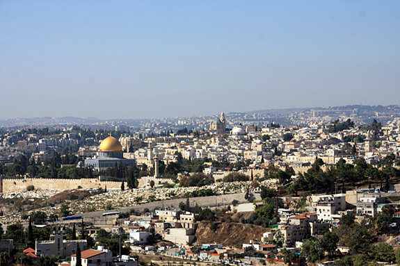 View from Mount Scopus