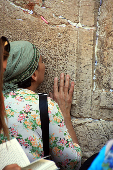 Praying at the Western Wall