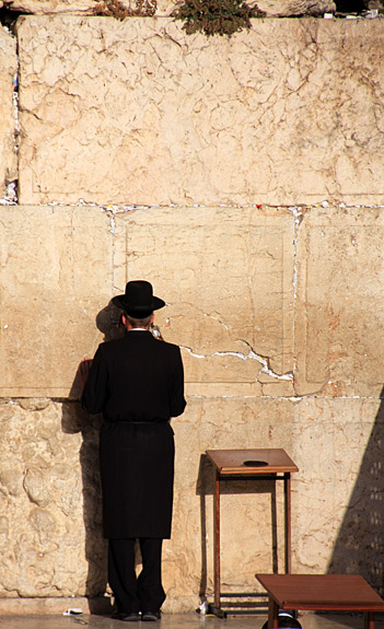 Praying at the Western Wall