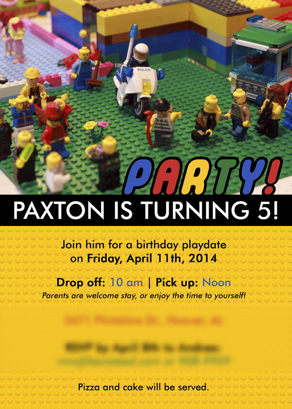 Cheap Easy Lego Birthday Party a.steed s.life