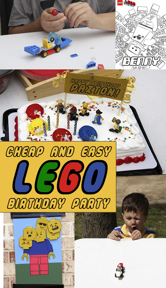 Cheap and Easy Lego Birthday Party Plans and Resources
