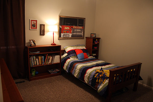 Fire Department Themed Boys Bedroom