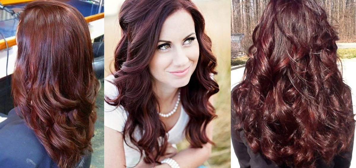 Chocolate Cherry Hair Color