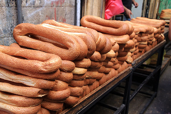 Israeli Bread Cart