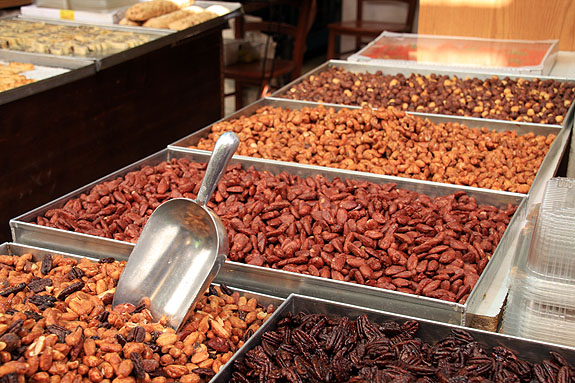 Nuts in Israeli Market