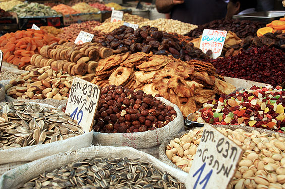 Dried Fruit in Israeli Market