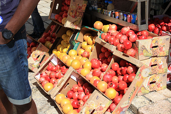 Israeli Vegetable Stand