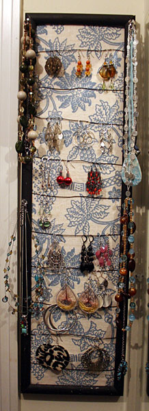 DIY Jewelry Organizer