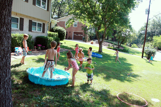 Outdoor Water Games